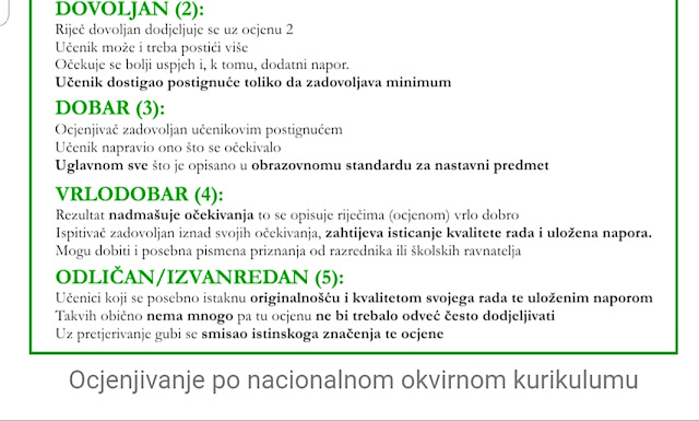 OCJENJIVANJE I RODITELJI – ZAŠTO DOBRO NIJE DOBRO?