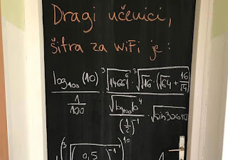OVA UČITELJICA ZNA MOTIVIRATI UČENIKE: KO SE ŽELI SPOJITI NA WI-FI, MORA ZNATI MATEMATIKU