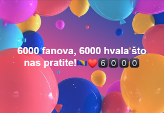 6000 fanova 6000 hvala!