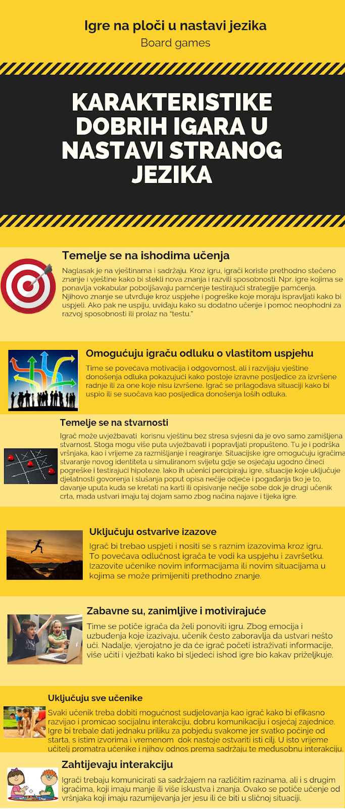 KARAKTERISTIKE DOBRIH IGARA U NASTAVI STRANOG JEZIKA