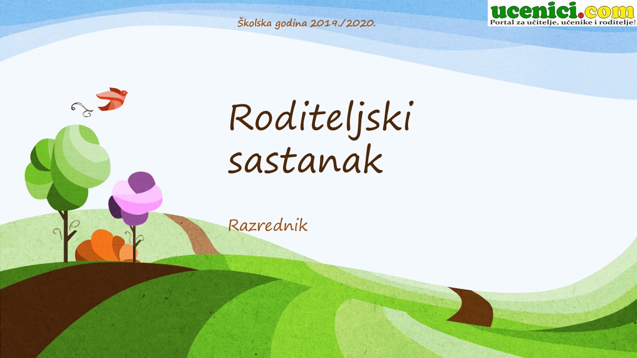 PRVI RODITELJSKI SASTANAK POWER POINT PREZENTACIJA