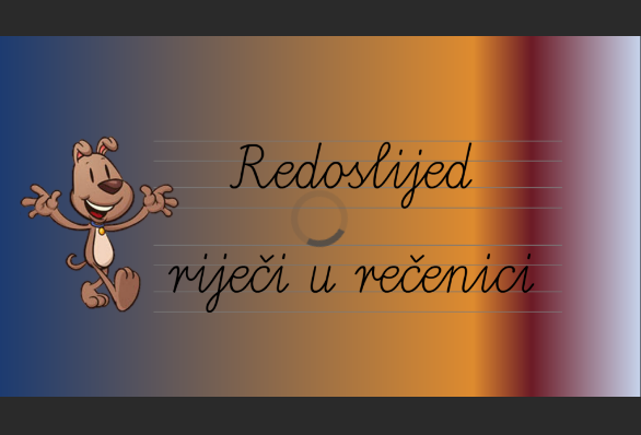 DIGITALNI ALATI – BOOKWIDGETS (RED RIJEČI U REČENICI)