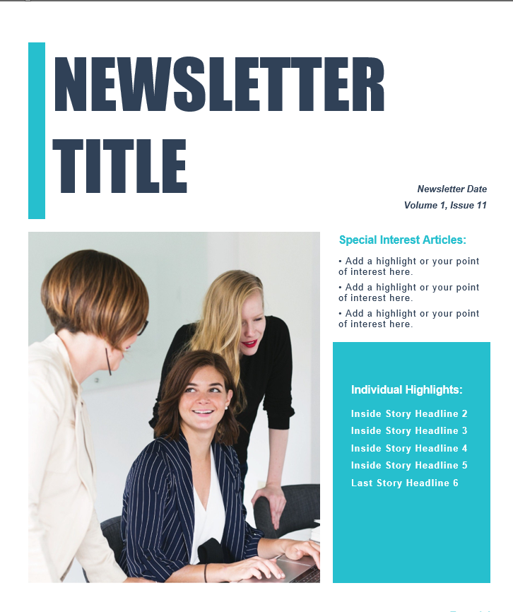 DIGITALNI ALATI – WORD (NEWSLETTER)