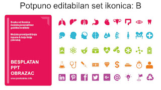 POWER POINT – SET IKONICA B ZA UREĐIVANJE OBRASCA