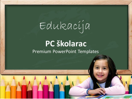 POWER POINT – TEMPLATE (EDUKACIJA)