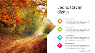 POWERPOINT – JEDNOSTAVAN DESIGN (UBACIVANJE SLIKE)