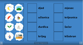 DIGITALNI ALATI – WORDWALL Glasovi (Č i Ć, IJE i JE, Š i Đ)