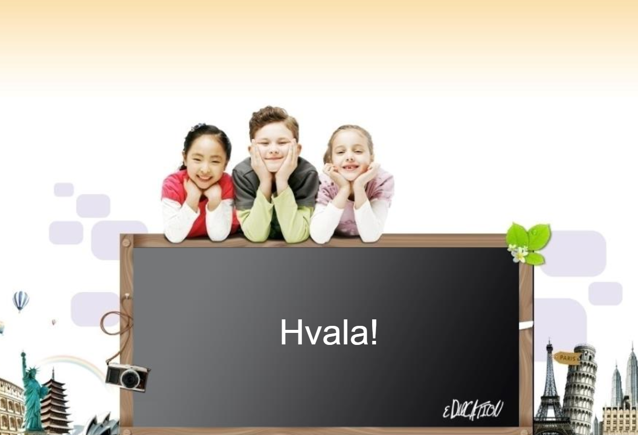 POWERPOINT OBRAZAC ZA PREZENTACIJU