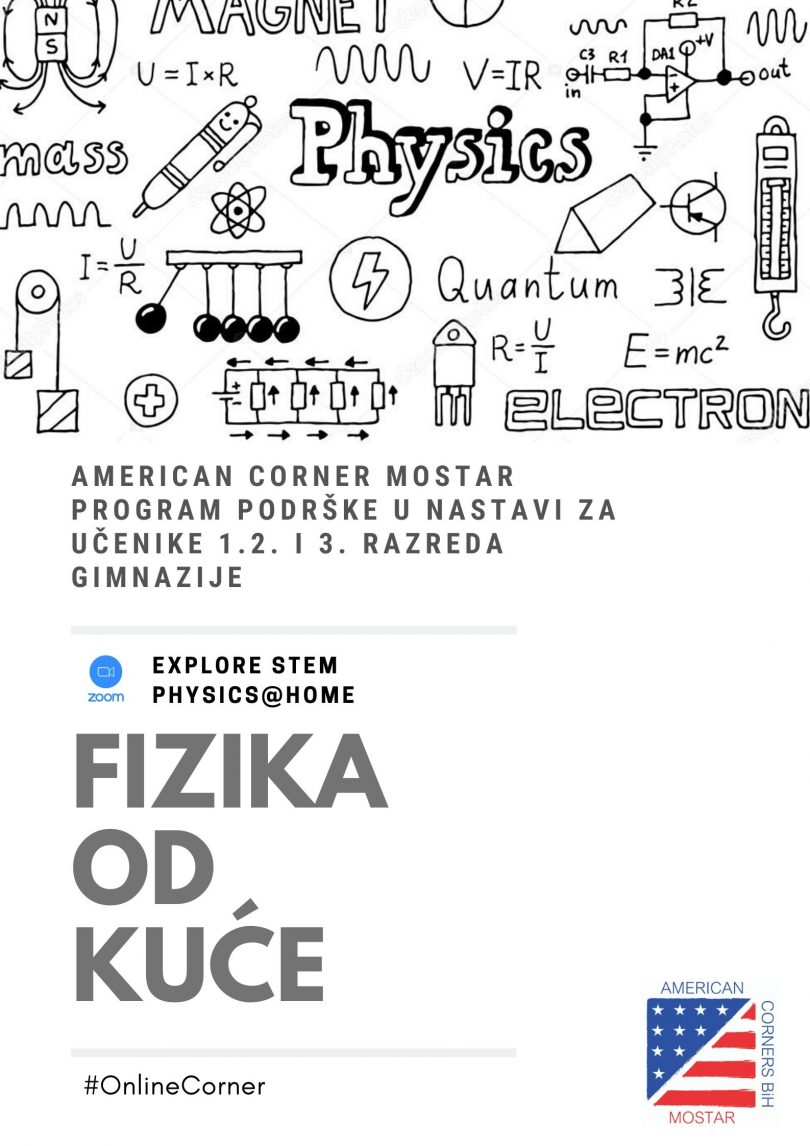 PROGRAM PODRŠKE U NASTAVI ZA GIMNAZIJALCE: FIZIKA OD KUĆE