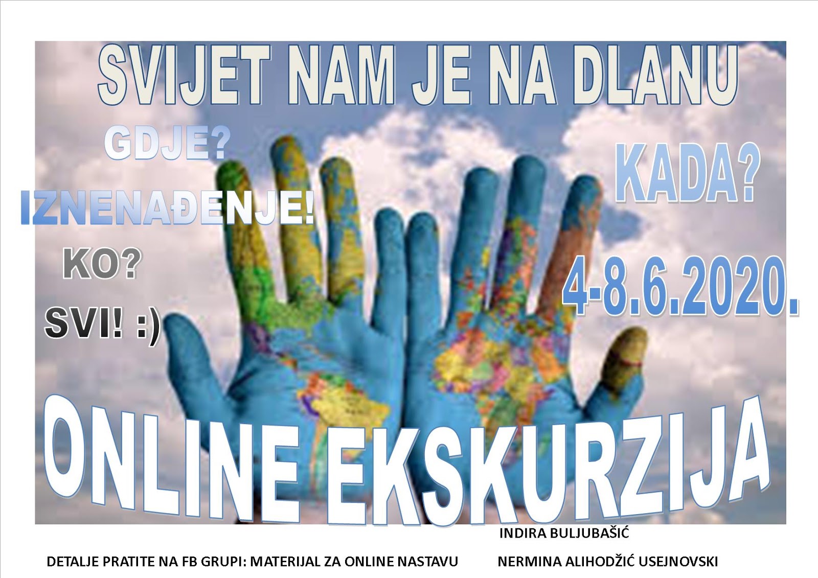 ONLINE EKSKURZIJA – NAJAVA