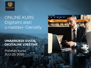 NAJAVA KURSA DIGITALNI ALATI U NASTAVI – GENIALLY