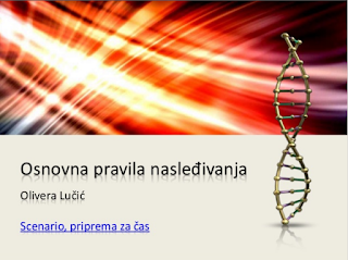 OSNOVNA PRAVILA NASLJEĐIVANJA (SCENARIO PRIPREMA ZA ČAS)