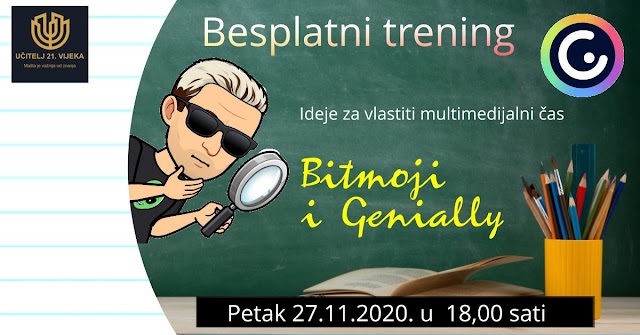 BITMOJI I GENIALLY (Besplatni Live trening)