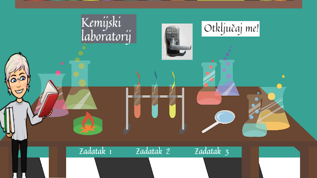 DIGITALNI ALATI – GENIALLY- KEMIJSKI LABORATORIJ