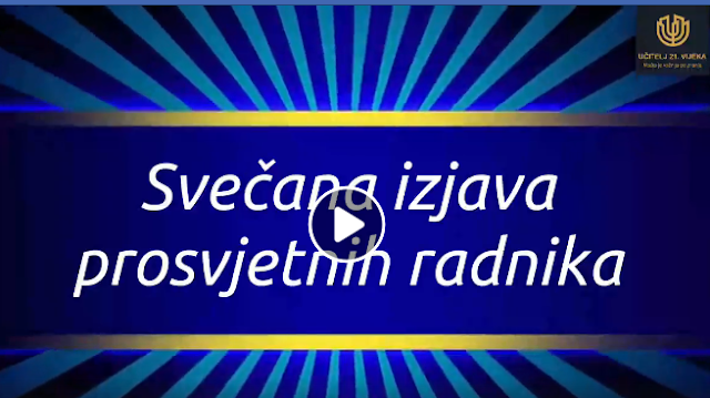 UČITELJI: NIKAD NEMOJTE IZGUBITI SVOJ DIGNITET