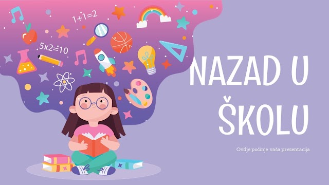 POWERPOINT PREDLOŽAK – NAZAD U ŠKOLU