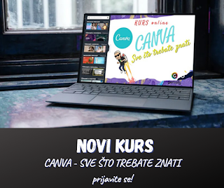 KURS ONLINE – CANVA : SVE ŠTO TREBATE ZNATI