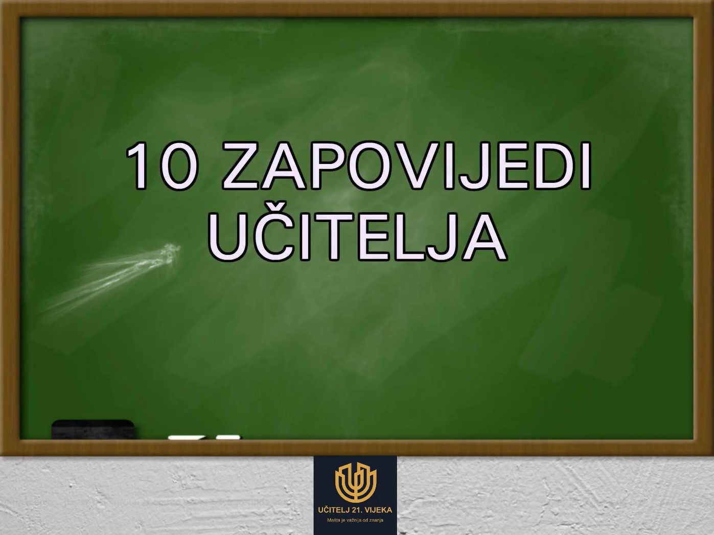 10 ZAPOVIJEDI UČITELJA