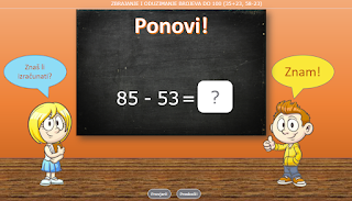 DIGITALNI ALATI – BOOKWIDGETS -SABIRANJE I ODUZIMANJE