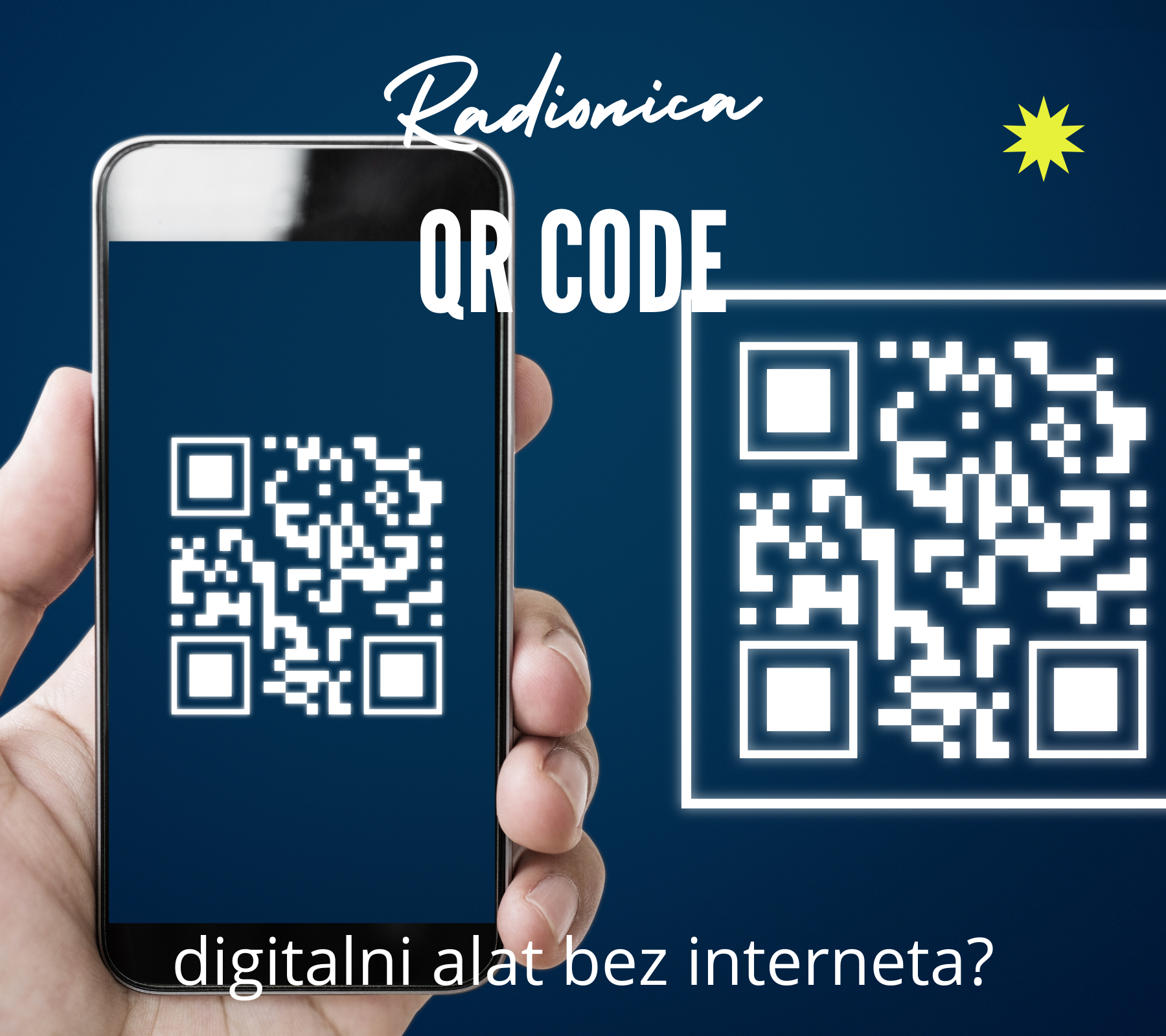 QR KOD U UČIONICI – RADIONICA