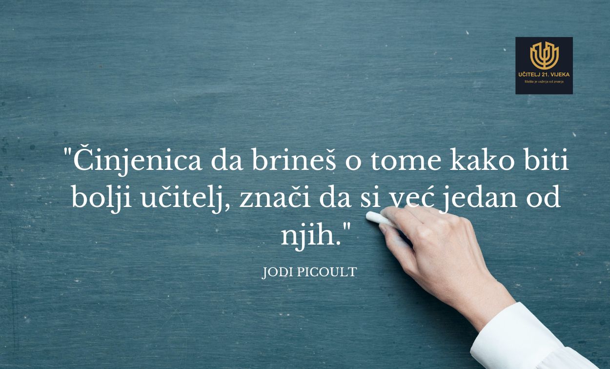 Brineš o tome kako biti bolji učitelj?