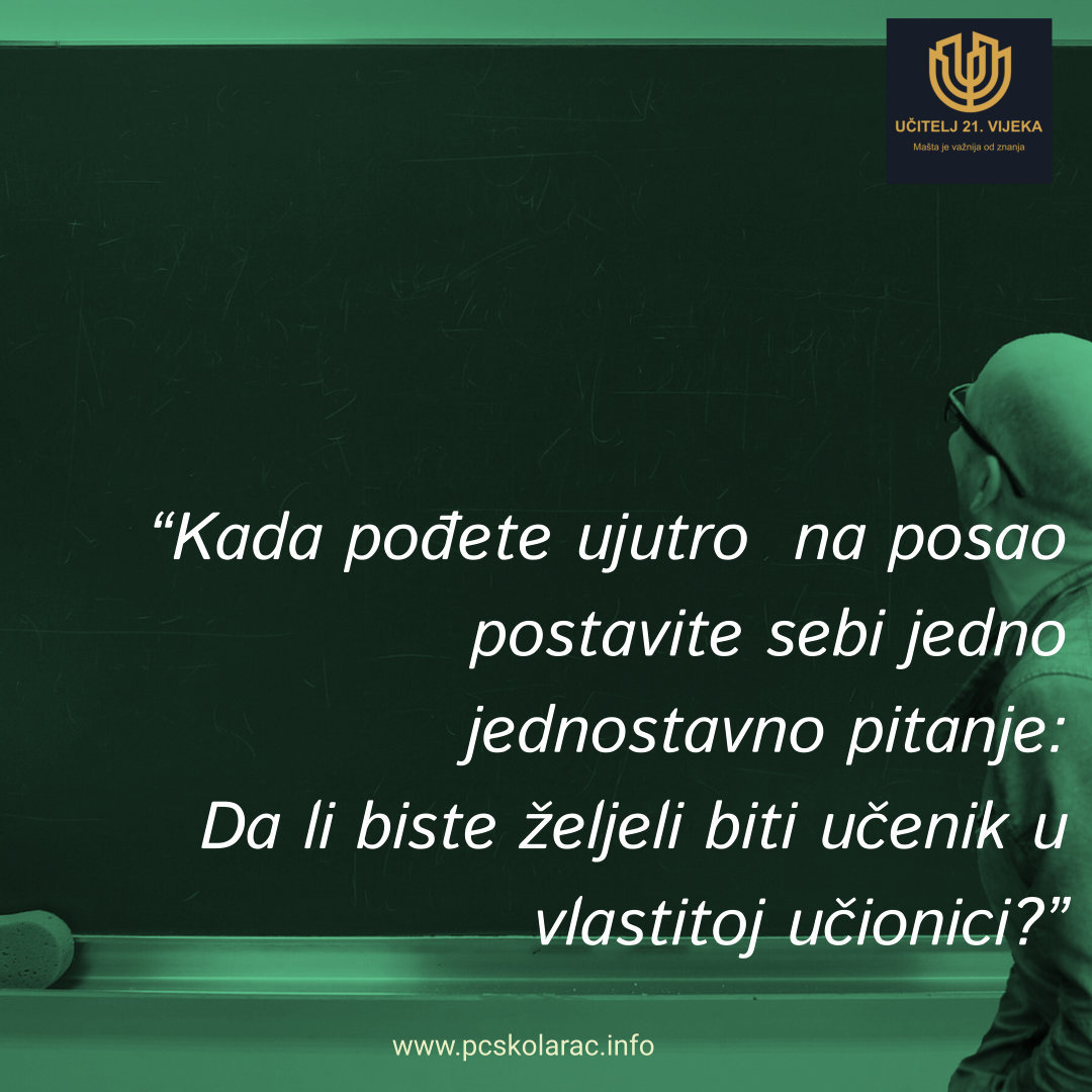 Kada pođete ujutro na posao postavite sebi jedno pitanje