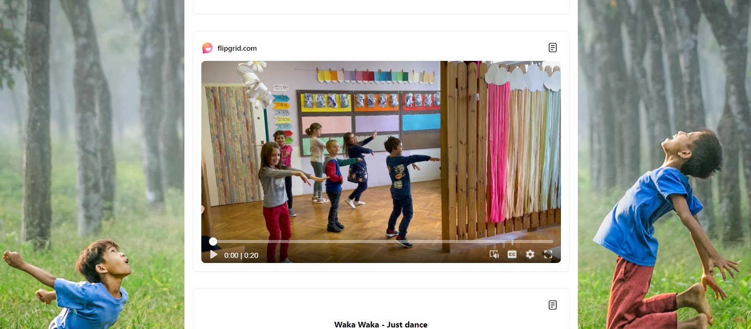 PLES U UČIONICI – WAKELET