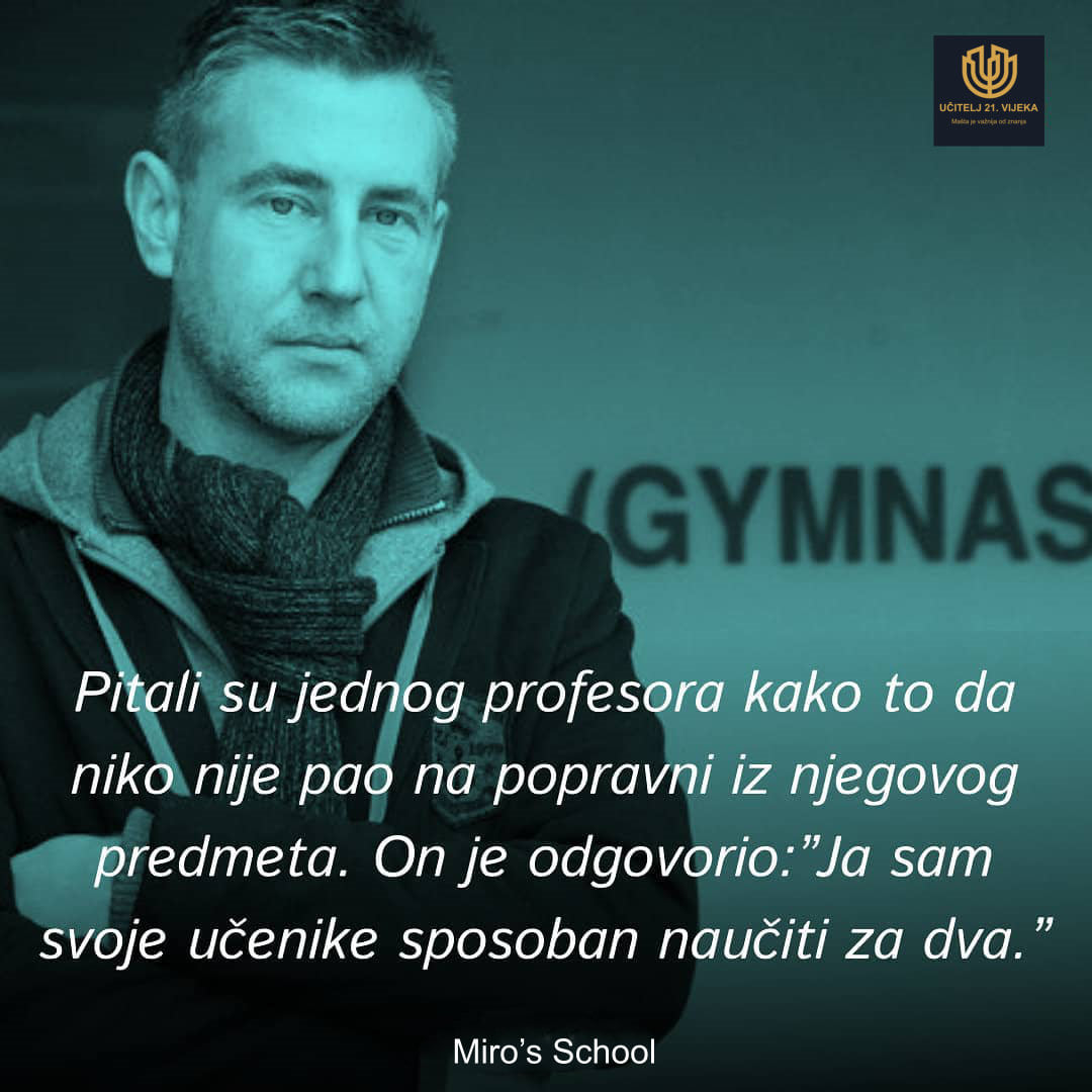 Profesor kod kojeg niko ne pada na popravni