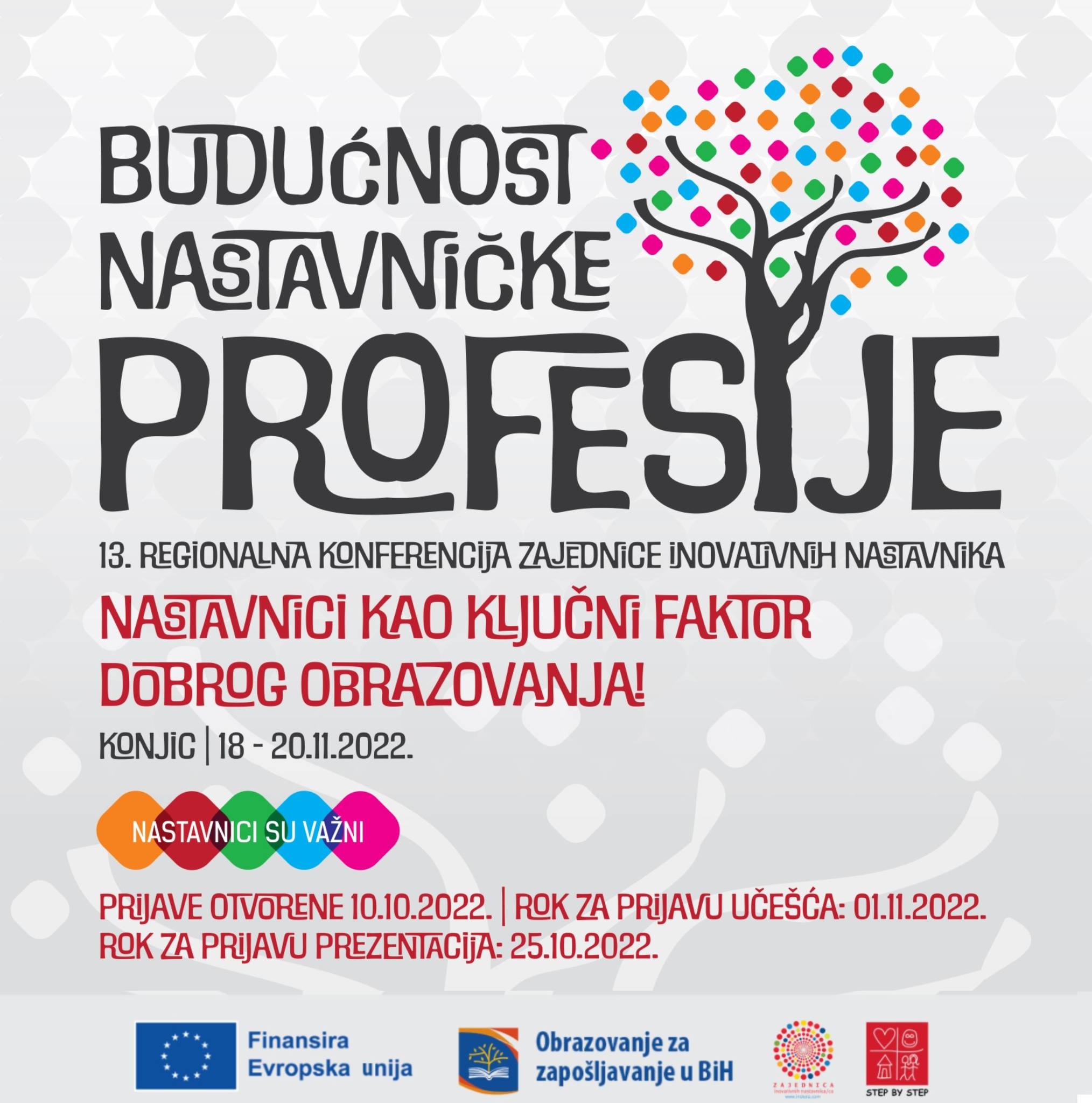 NASTAVNICI KAO KLJUČNI FAKTOR DOBROG OBRAZOVANJA – REGIONALNA KONFERENCIJA