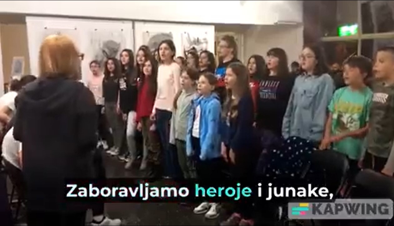 OSNOVCI SNAŽNO IZRAŽAVAJU SVOJU SOCIJALNU SVIJEST IZVEDBOM PJESME “RIJALITI”