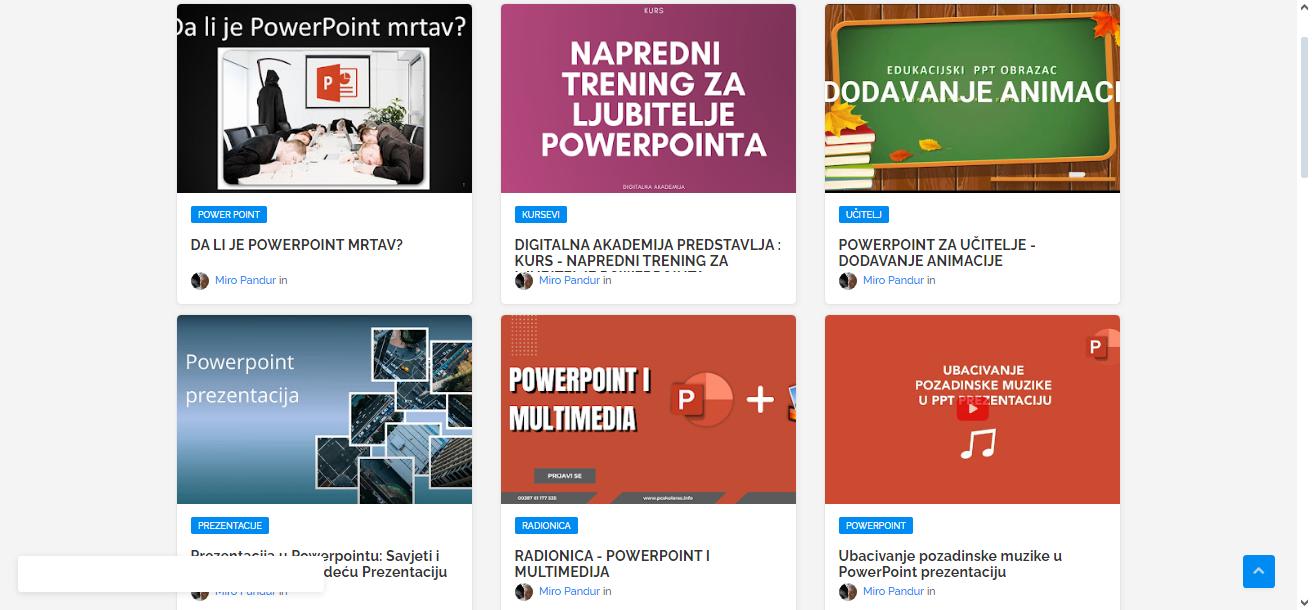 POWERPOINT – KORISNI SAVJET